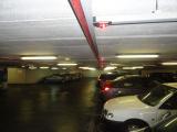 General view of the parking area